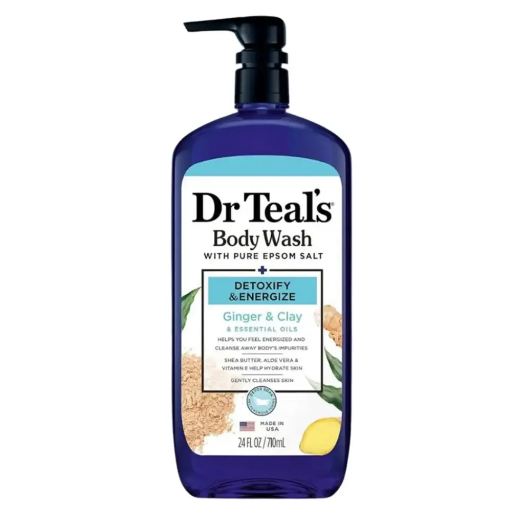 Dr Teal’s Detoxify and Energize Body wash Pure Epsom Salt 24oz 4/4