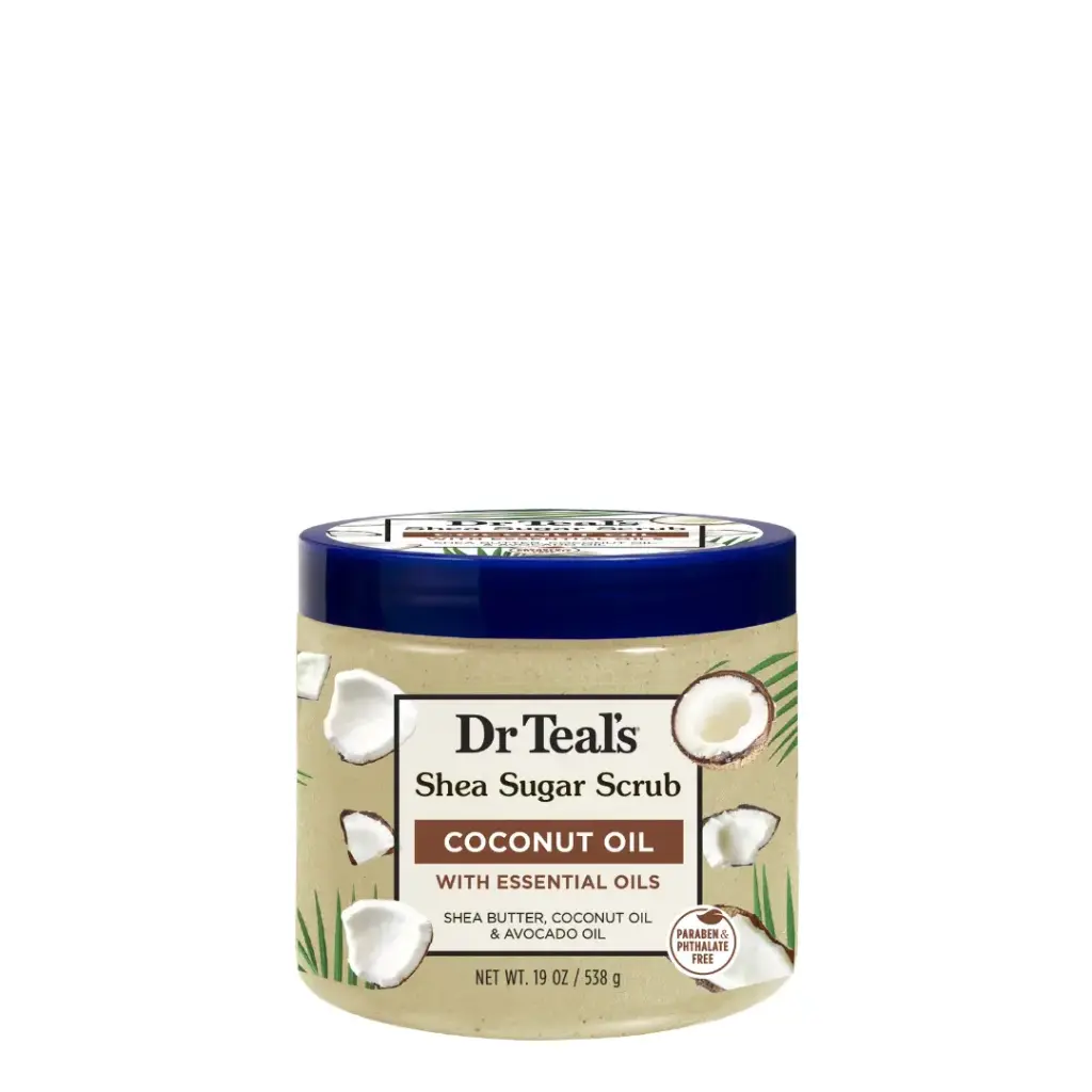 Dr Teal's Coconut Oil Sugar Scrub 19oz