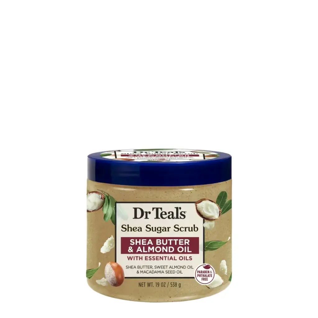 Dr Teal's Shea Butter & Almond Oil Sugar Scrub 19oz