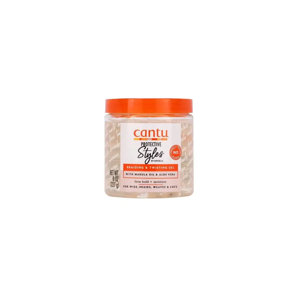 Cantu Protective Braiding And Twist Gel 8OZ /12
