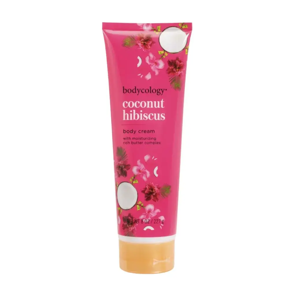 Bodycology Coconut Hibiscus Body Cream 8oz 4/12