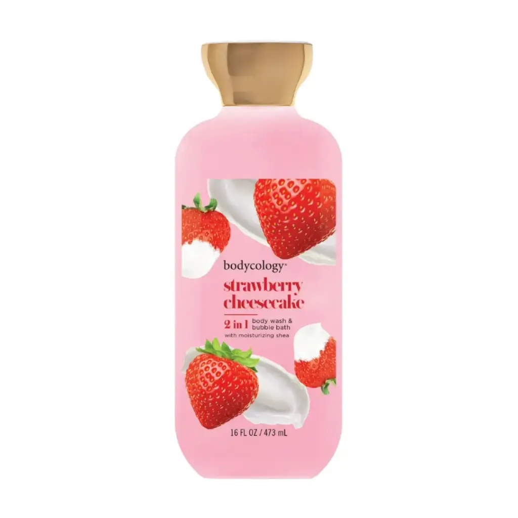 Bodycology Strawberry Cheese Cake Body Wash 16oz