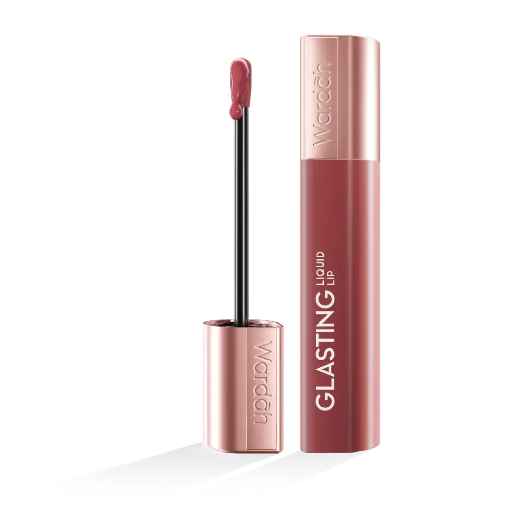 [Wardah] Glasting Liquid Lip 04 Rosewood Radiance 3.5g