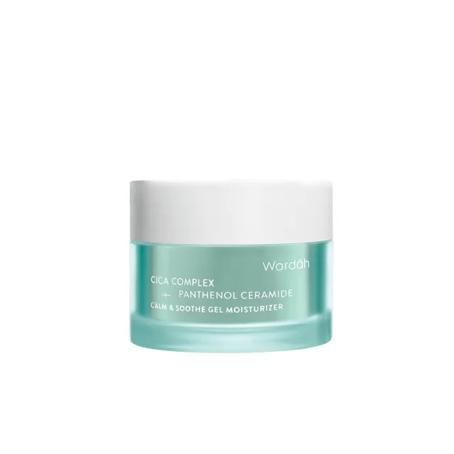 [Wardah] Cica Complex + Panthenol Ceramide Calm & Soothe Gel Moisturizer 30g