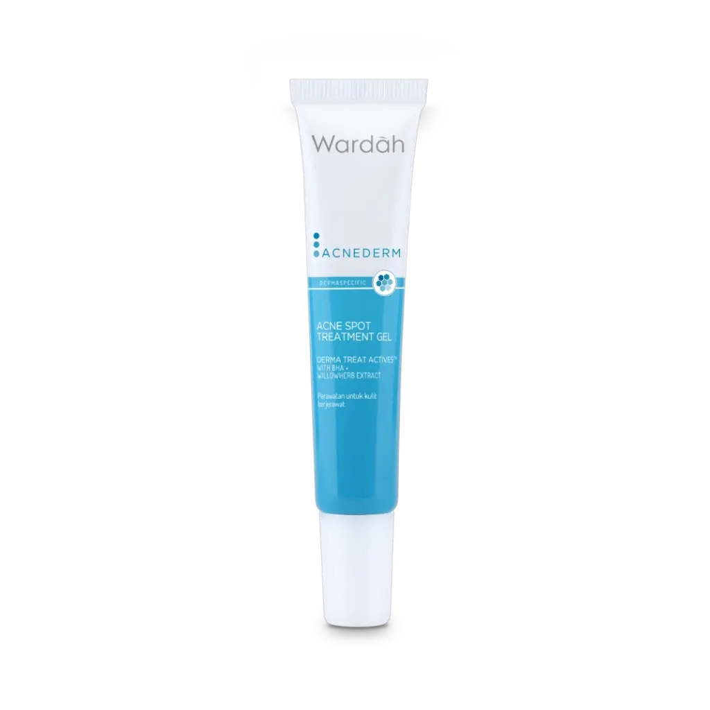 [Wardah] Acnederm Acne Spot Treatment Gel 15ml