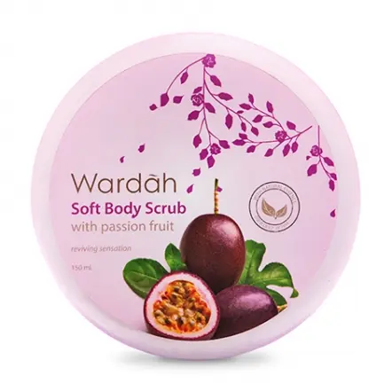 [Wardah] Soft Body Scrub With Passion Fruit 150ml