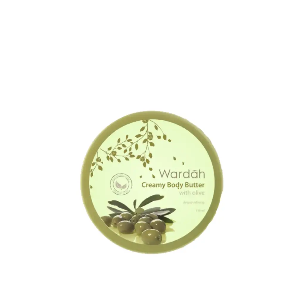 [Wardah] Creamy Body Butter With Olive 50 ml