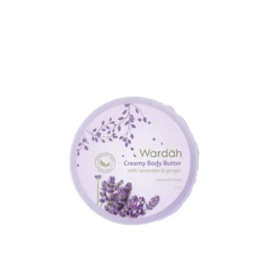 [Wardah] Creamy Body Butter With Lavender & Ginger 50ml