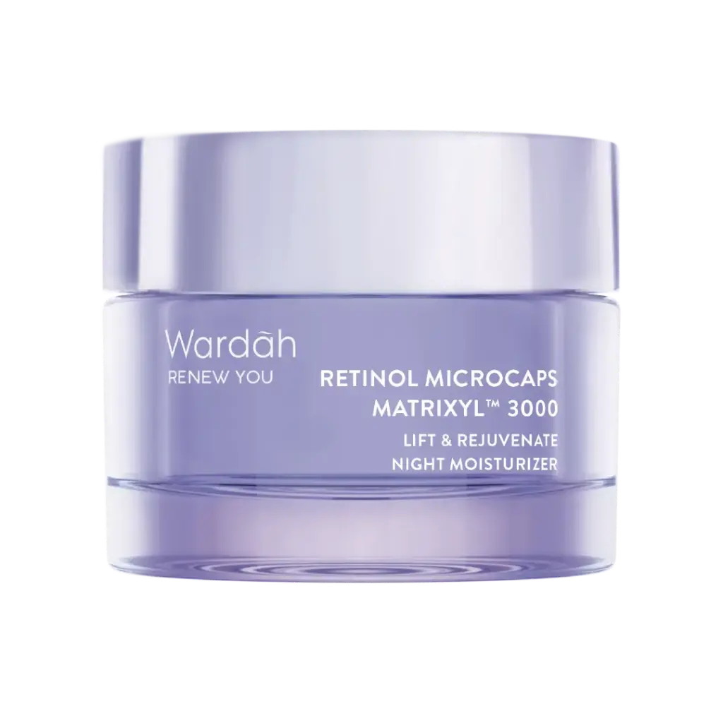 [Wardah] Renew You Retinol Microcaps Matrixyl™ 3000 Lift & Rejuvenate Night Moisturizer 15g