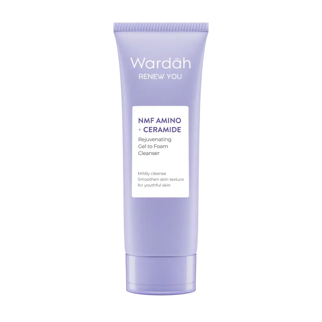 [Wardah] Renew You NMF Amino + Ceramide Rejuvenating Gel To Foam Cleanser 100ml