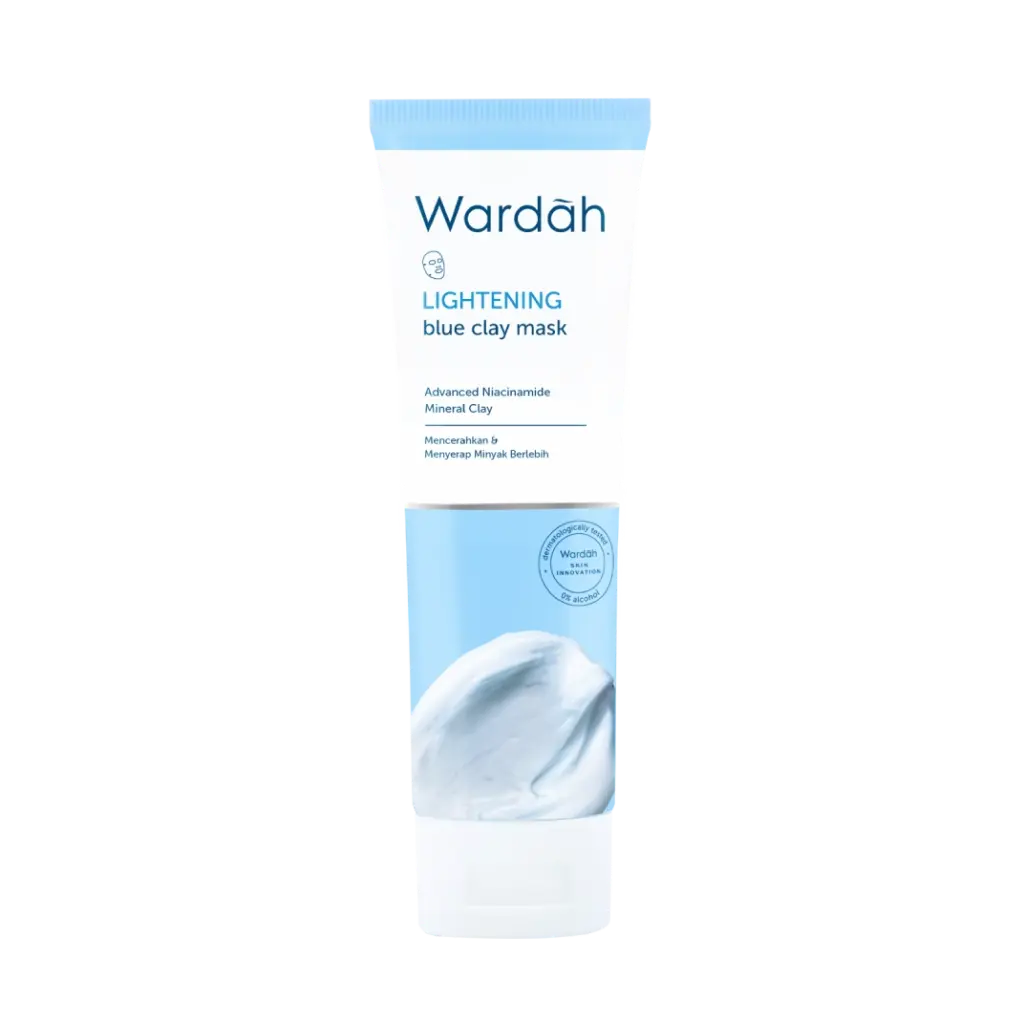 [Wardah] Lightening Blue Clay Mask 50g