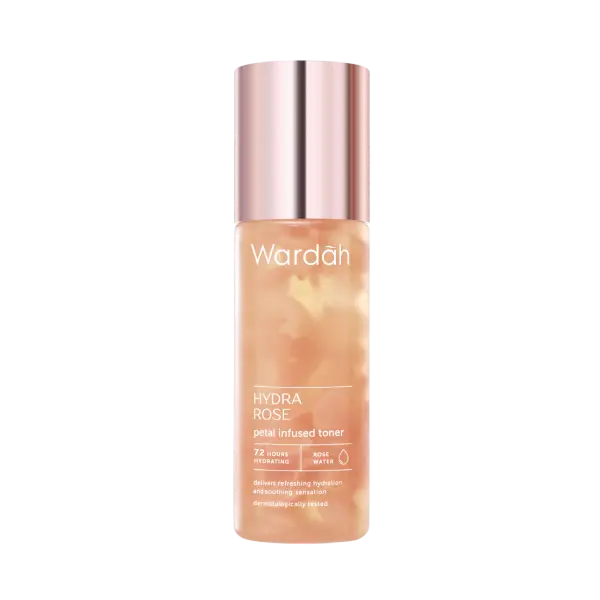[Wardah] Hydra Rose Petal Infused Toner 100ml
