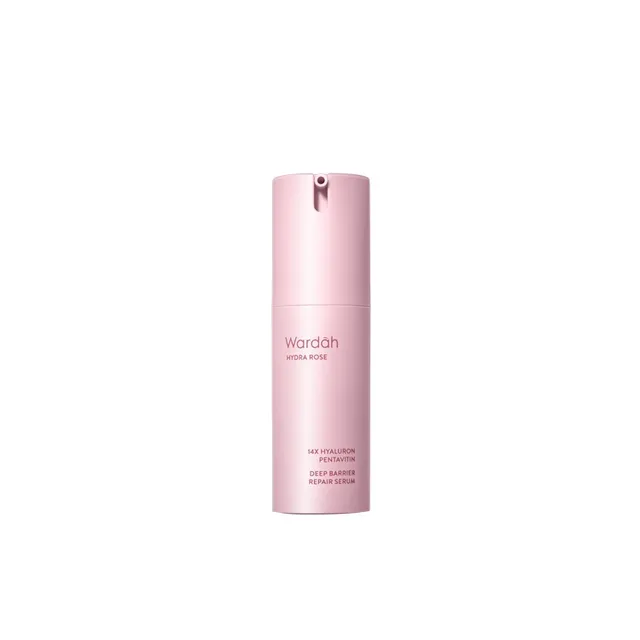 [Wardah] Hydra Rose 14X Hyaluron Pentavitin Deep Barrier Repair Serum 30ml