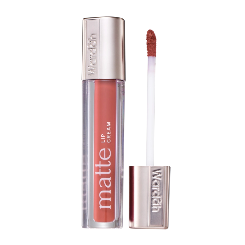 [Wardah] Exclusive Matte Lip Cream 20 Peach of Mind 4g