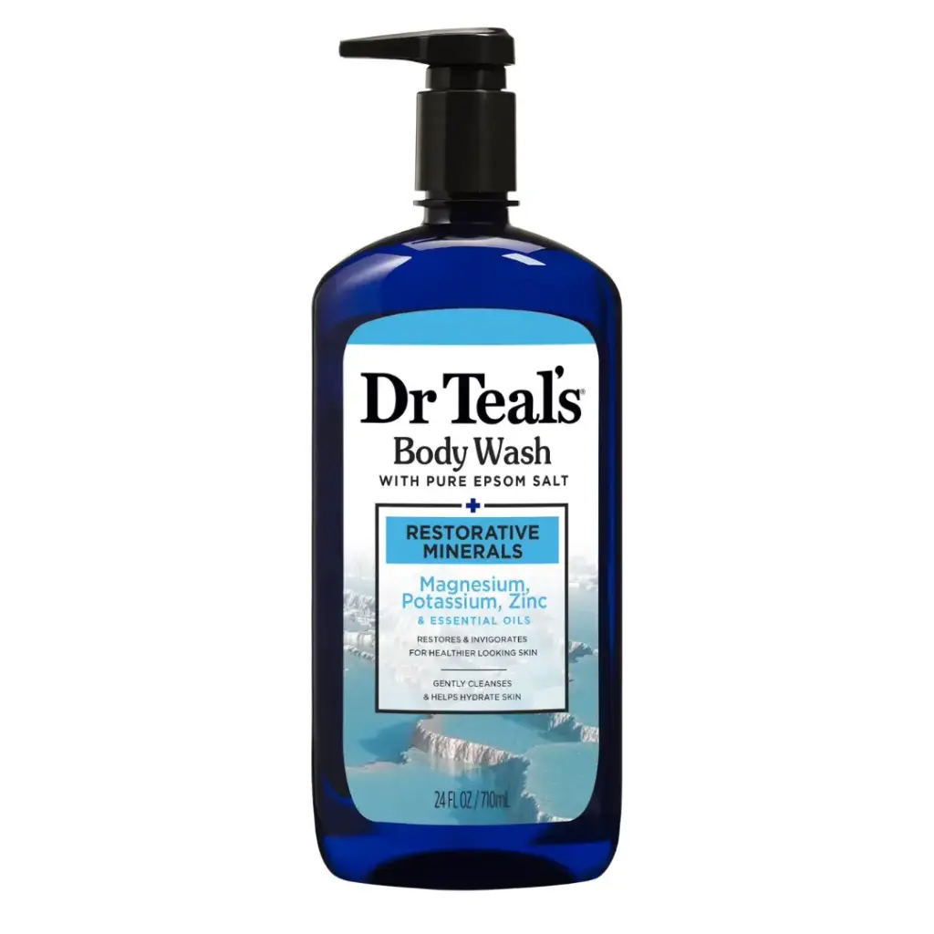 Dr Teal's Restorative Minerals Body Wash 24OZ
