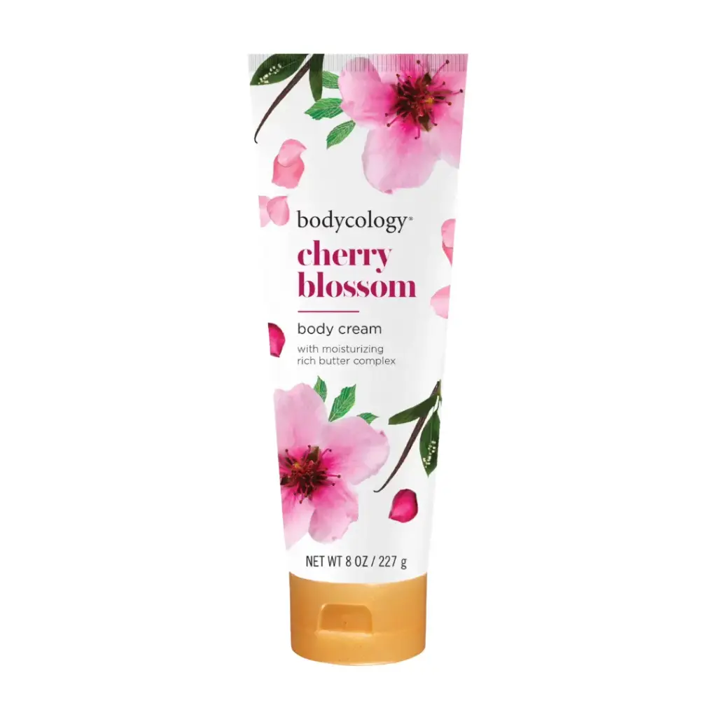 Bodycology Cherry Blossom Body Cream 8oz (NEW)