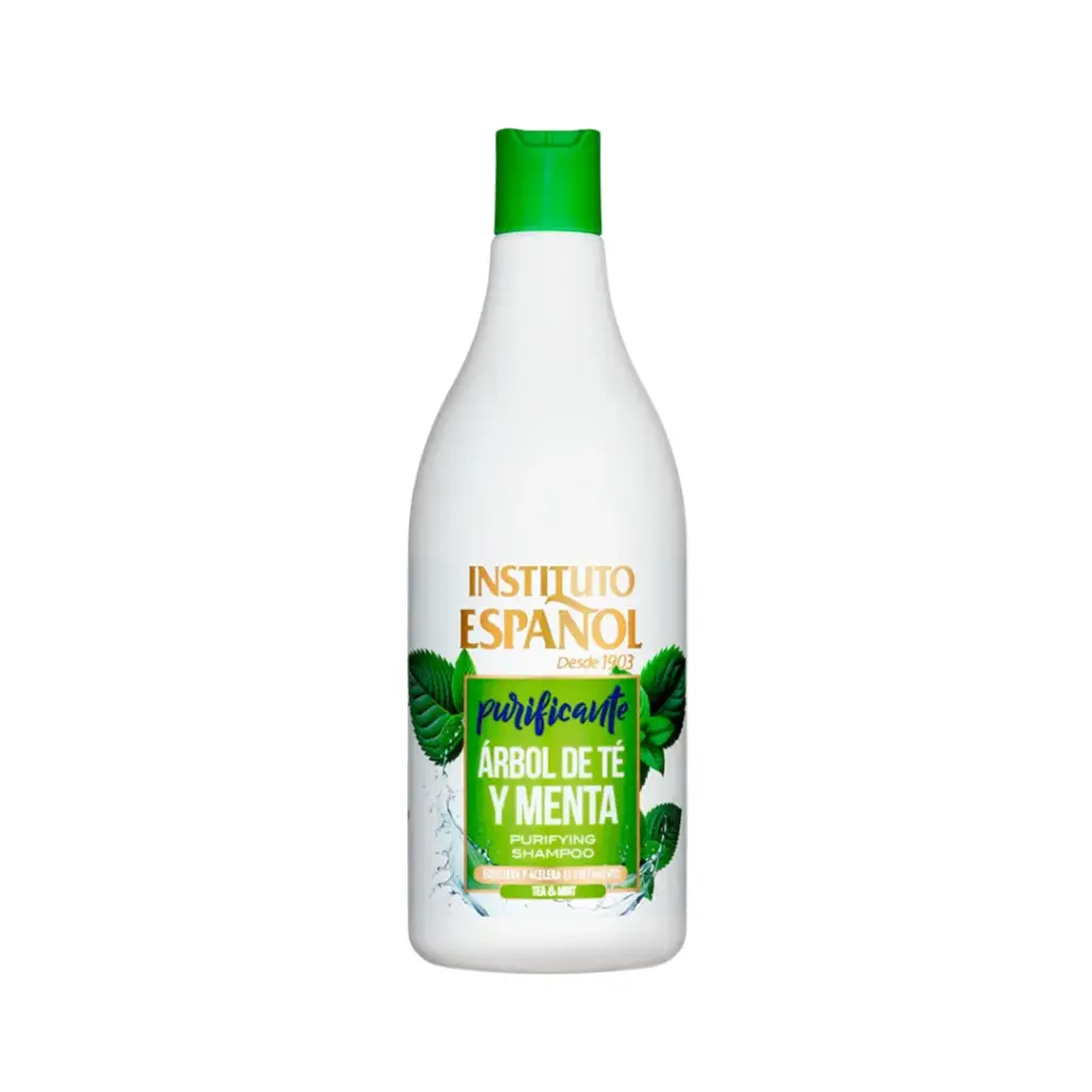 [Instituto Español] Champu Purificante Te + Menta  (Purifying Tea + Mint Shampoo) 750 ml/6