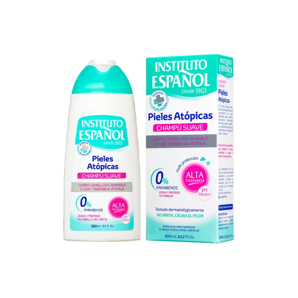 [Instituto Español] Champu Pieles Atopicas (Shampoo for Atopic Skin) 300 ml/6