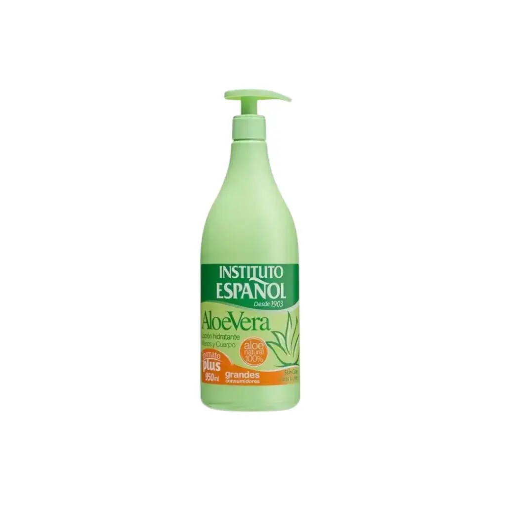 [Instituto Español] Dosificador Locion Aloe (Aloe Lotion Dispenser) 950 ml/6