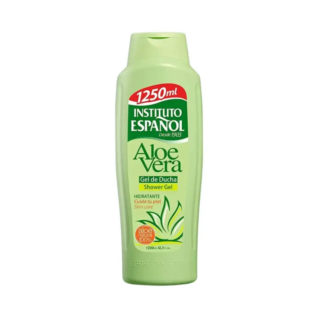 [Instituto Español] Gel Aloe Vera (Aloe Vera Shower Gel) 1250 ml/6