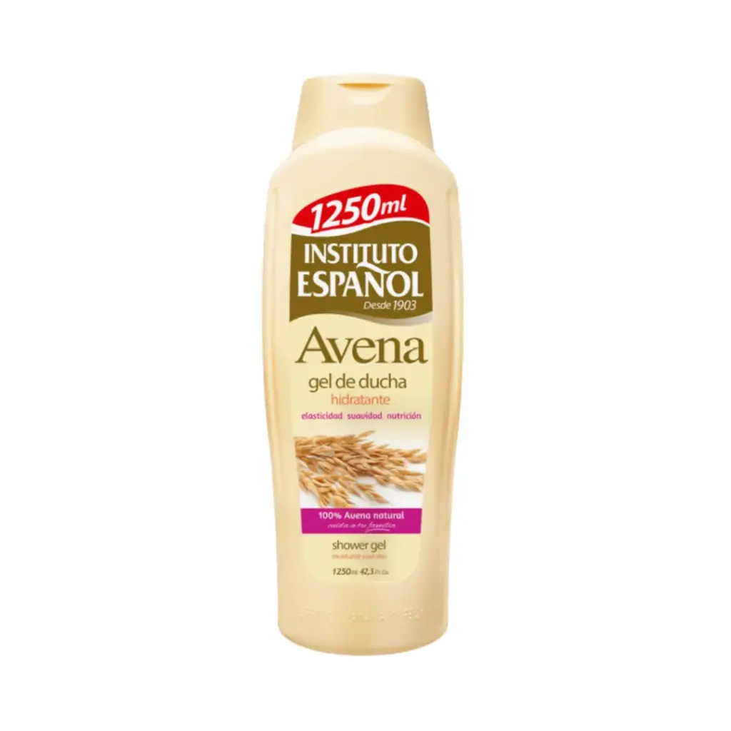 [Instituto Español] Gel Avena Y Leche (Oat and Milk Shower Gel) 1250 ml/6