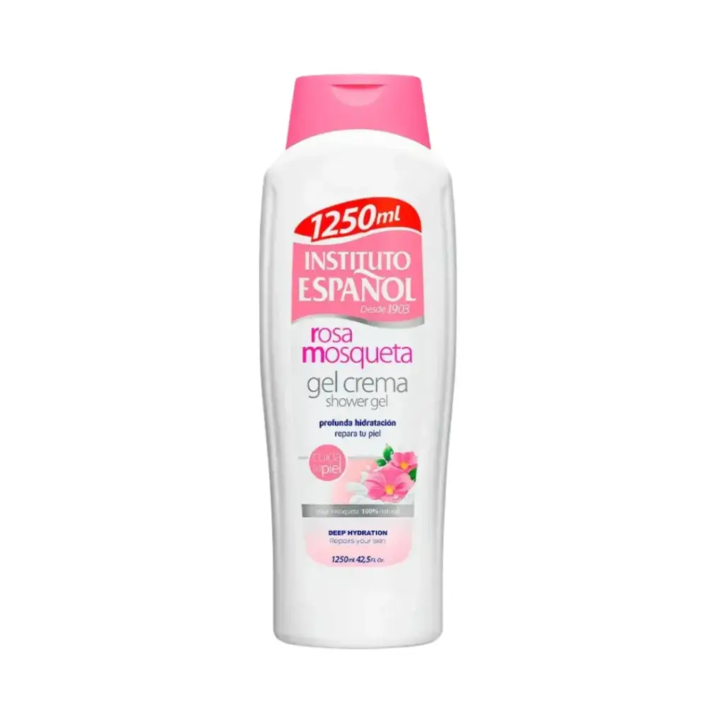 [Instituto Español] Gel Rosa Mosqueta (Pink Rose Hip Shower Gel) 1250 ml/6