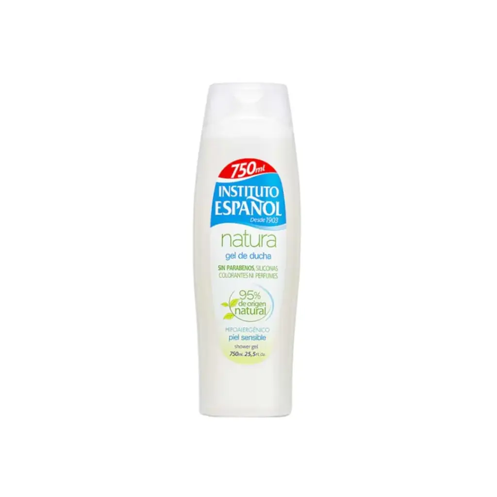 [Instituto Español] Gel Natura (Natural Shower Gel) 750 ml/6