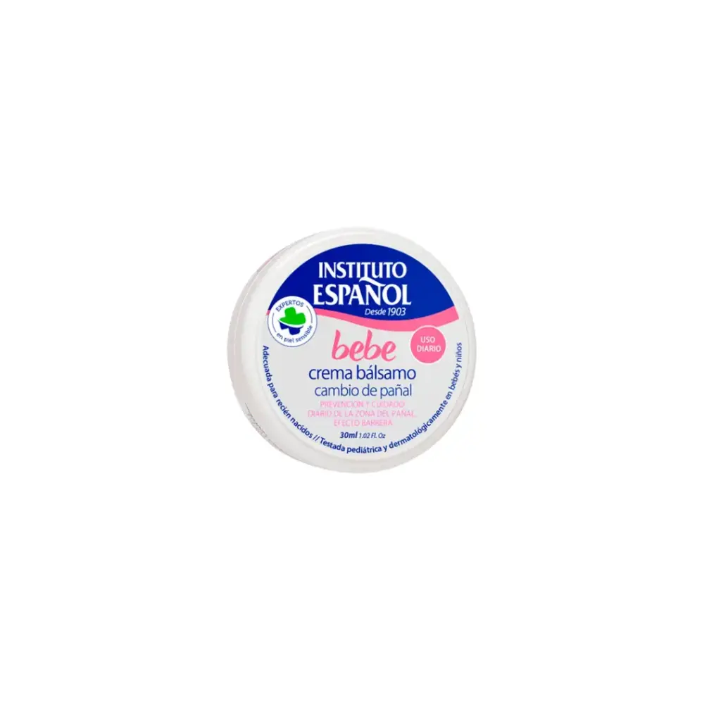 [Instituto Español] Tarro Crema Bálsamo Bebé (Baby Balm Cream Jar) 40 ml/6