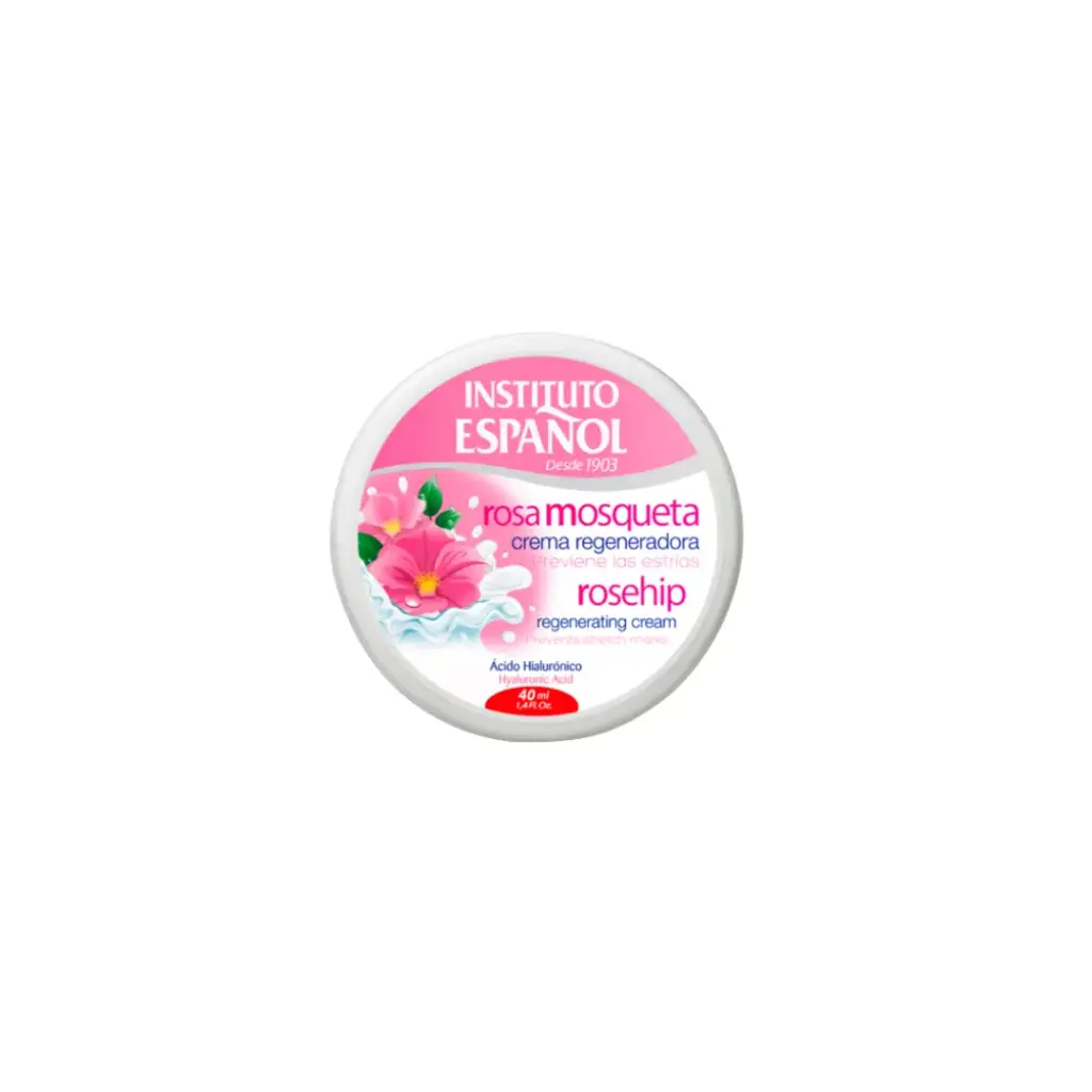 [Instituto Español] Expositor Tarro Rosa Mosqueta (Rose Hip Cream Jar) 40 ml/6