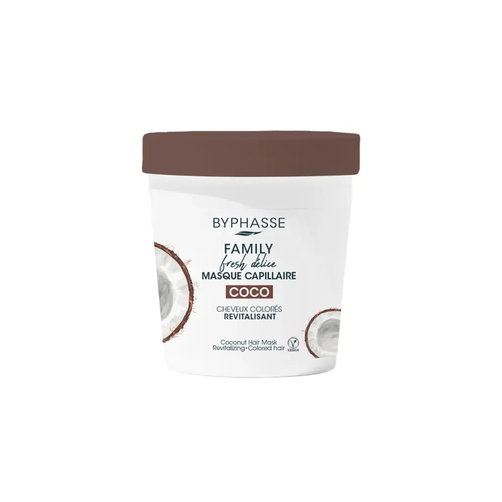 [Byphasse] Family Fresh Delice Hair Mask Coconut Coloured Hair 250 ML
