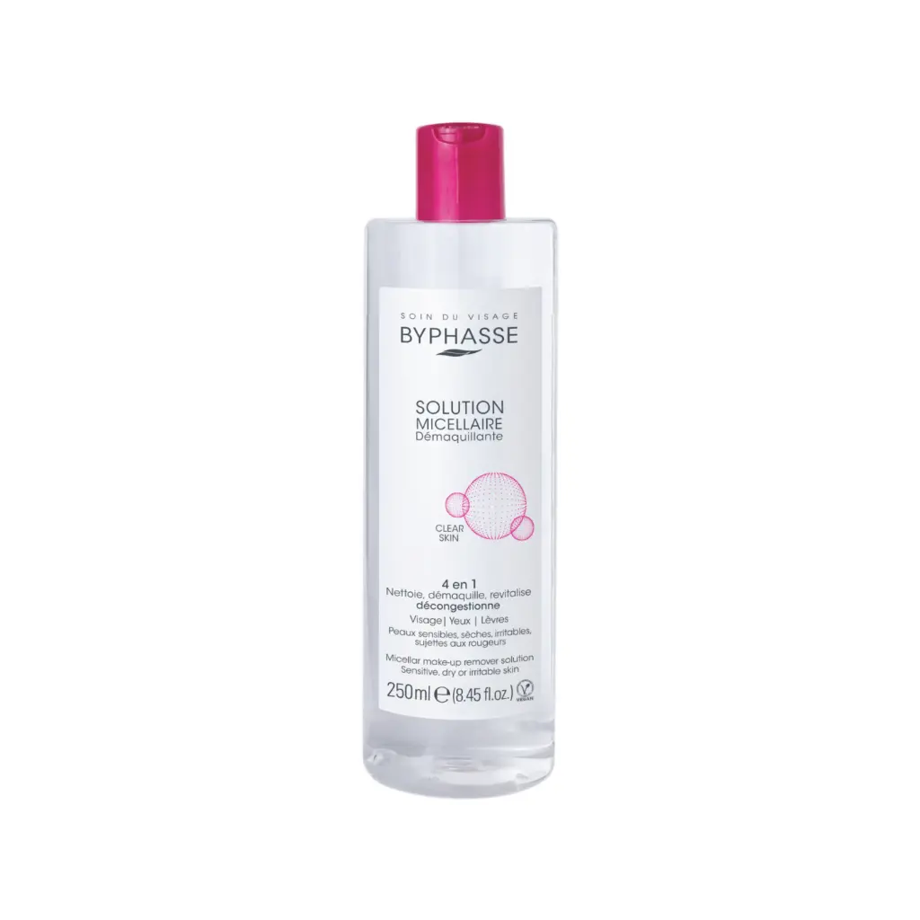 [Byphasse] Micellar Make-Up Remover Solution Sensitive, Dry or Irritable Skin 250 ML / 28