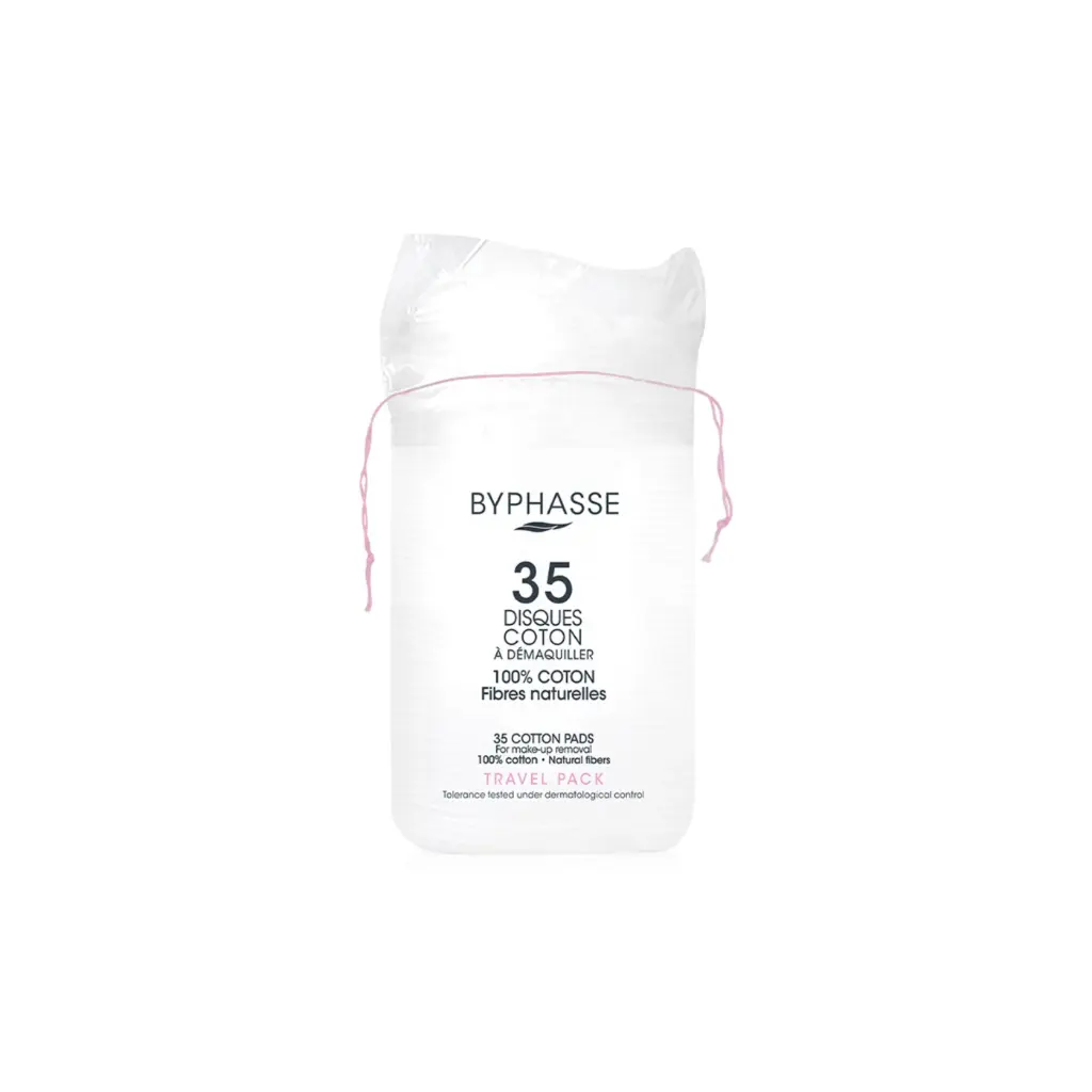 [Byphasse] 35 Cotton Pads For Make-Up Removal / 48