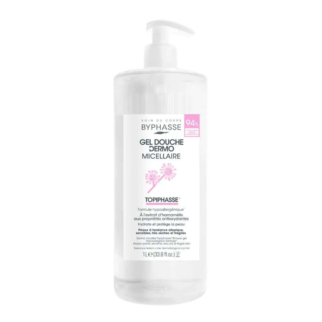 [Byphasse] Dermo Micellar Topiphasse Shower Gel Atopic-Prone Skin 1L / 12