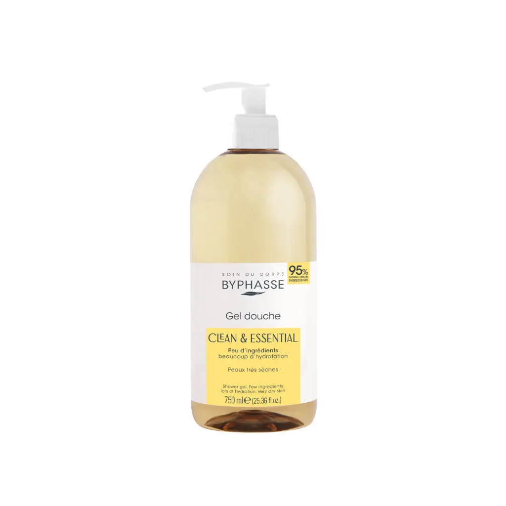 [Byphasse] Clean & Essential Shower Gel Very Dry Skin (Pump) 750ML / 12