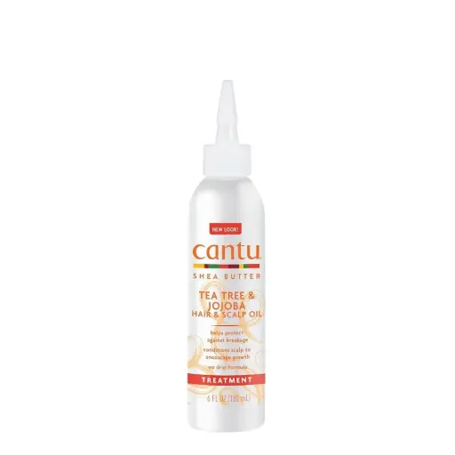[00008-12/3EUS] Cantu Tea Tree & Jojoba Hair Scalp Oil 6OZ/12