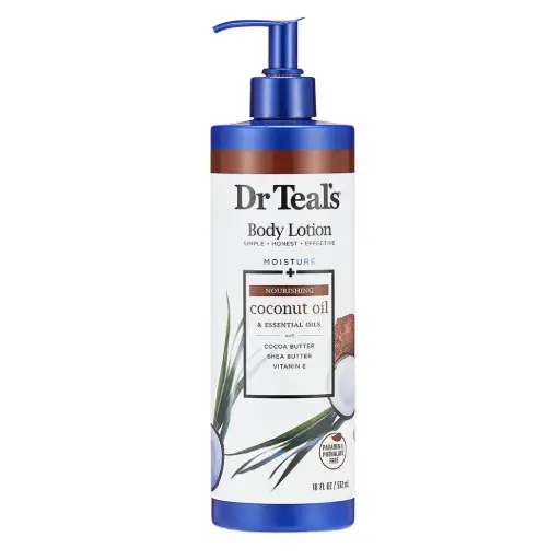 [04931-12PNR] Dr Teal’s Coconut Oil Body Lotion 18oz