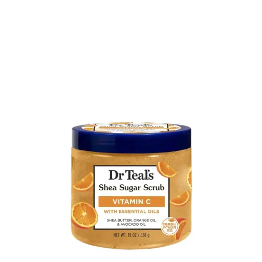 [05673-12P] Dr Teal's Citrus Sugar Scrub 19oz