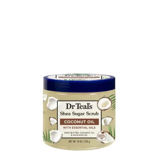 [05674-12P] Dr Teal's Coconut Oil Sugar Scrub 19oz