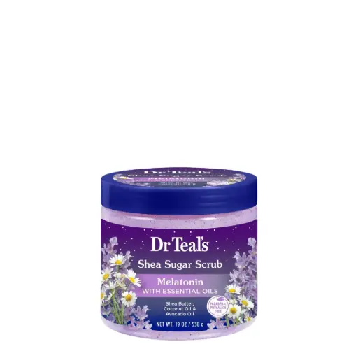 [05793-12PN] Dr Teal’s Melatonin Sugar Body Scrub 19Oz 3/12
