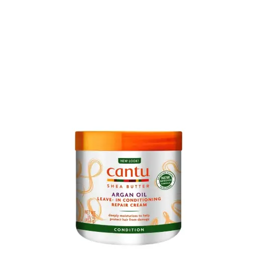 [07517-12/3AEUS] Cantu Argon Oil Leave in Conditioning Repair Cream/16OZ
