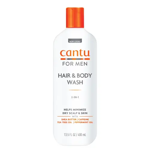 [07676-12/3PK] Cantu Mens 2 In 1 Shampoo & Body Wash 13.5OZ