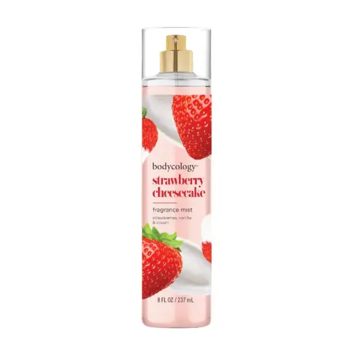 [104789-CT] Bodycology Strawberry Cheese Cake Body Mist 8oz 4/12