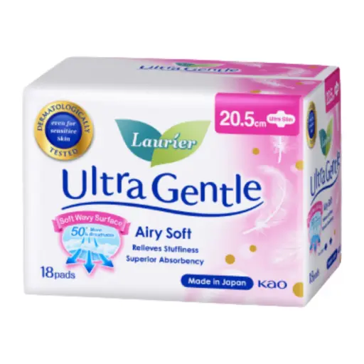 [25433632] Laurier Ultra Gentle Light Flow 20.5CM 18S/18