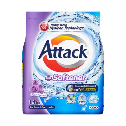 [26101982] Attack Powder Deter+Softener Floral Romance 1.4Kg/8