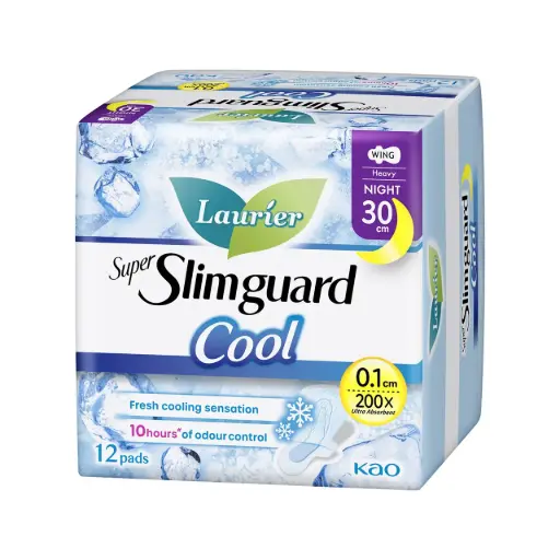 [26102774] Laurier Super Slimguard Cool Night 30cm 12S/12