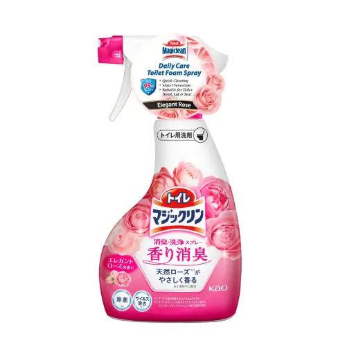[26105652] Magiclean Toilet Daily Care Foam Spray Rose 350ml/12