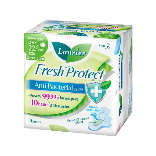 [26449075] Laurier Fresh Protect Day Ultra Slim 22.5cm 16s/12