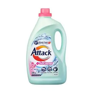 [26913586] Attack Liquid Detergent + Softener 3.6Kg/3