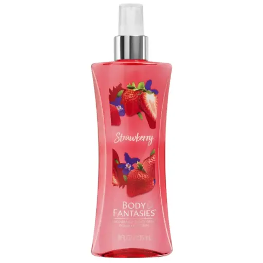 [026169039552] Body Fantasies Strawberry 8OZ 3/12