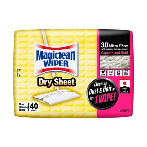 [531094] Magiclean Wiper Dry Sheets 40s/12